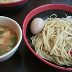 麺藤田 - 相変わらずクーポン味玉使ってつけ麺大盛