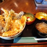 Mukoku - ランチ20食限定「天丼」￥880