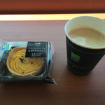 ファミリーマート - 料理写真:この日のランチ後カフェ