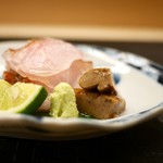 麻布十番 ふくだ - 焼物　釣きんきと肝