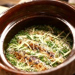 麻布十番 ふくだ - お食事　秋刀魚の炊き込みご飯