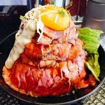 レッド ロック - ローストビーフ丼  大    ￥1150