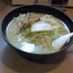 らーめん 北斗 - 味噌ラーメン。ぼけまくりました。。。<(_ _)>