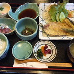 鮮菜家 - いわしの天ぷら＝９８０円