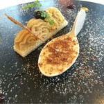 ラトラス - 2種類のフォアグラ ラトラス
                                ガトー アイスクリーム パレットスタイル