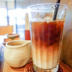 神楽坂 茶寮 - 有機カフェラテ？