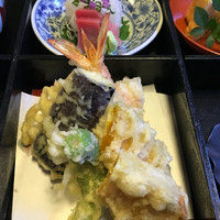 そば会席 立会川 吉田家 - 天ぷらズーム