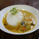 ことばのはおと - ココナッツカレー（800円）
