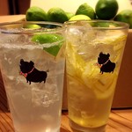 Domestic Lemon Chuhai (Shochu cocktail)