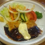 かつはる - 焼きとんかつ、ソース（税込1，250円）（2016.8）