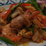 サイアム - エビ豚炒め