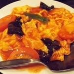 歓迎 - トマトと玉子の中華風いため