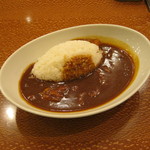 炭火焼肉たむらのお肉が入ったカレー屋さん - ｢焼肉たむらのお肉が入ったカレー｣です｡