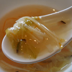 四川豆花飯荘 - スープ；アップ