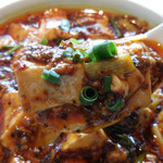 四川豆花飯荘 - 麻婆豆腐；アップ