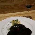 ちょっと、ソースが濃ゆかったハンバーグ