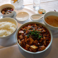 四川豆花飯荘 東京店 - 四川豆花飯荘　麻婆豆腐セット