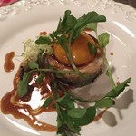 ラトリエ・ド・ギニョール・エ・マデロン - （2016・8・5）鰻フォアグラのルーロ マトロート風
      