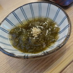 すし処 つま美 - ランチの前菜