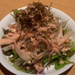 San kichi - 大根とじゃこのサラダ