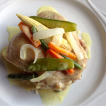 カフェドゥラプレス - 若鳥の蒸し煮 カレークリームソース