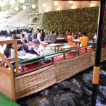 川床のある客席