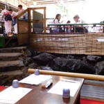 貴船荘 - 川床客席