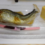 貴船荘 - 鮎塩焼き　酢取ごぼう　湯葉福久佐