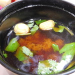 貴船荘 - 山菜赤出汁