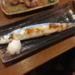 小料理 代志の - 新サンマ塩焼き（涙）