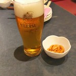 楓 - ヱビス生(中) 650円♪