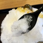 叶 匠壽庵 - シャリシャリの細かな氷