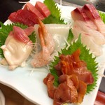 さいき寿司 - 料理写真:H28.08.14 お刺身の盛り合わせ7