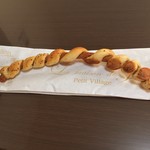 粉とクリーム - 本日のポンイツ。  見事な曲線  自宅にて