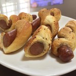 粉とクリーム - 断面に着目する。  ロール・ミー！  自宅にて