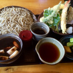 蕎麦遊 いしかわ - 鴨つけ汁とつゆの両方でいただきましたd(^_^o)