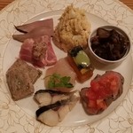 順 - 【H28.8.24】シェフ特製盛り合わせ。