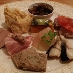 順 - 【H28.8.24】シェフ特製盛り合わせ。