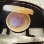 柚木元 - 自家製イチゴアイス最中