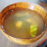 hole hole cafe＆diner - 味噌汁