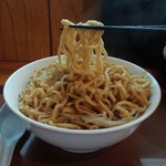 つけ麺 心心 - 男気中華肉盛り並950円ニンニク抜き／平成28年8月