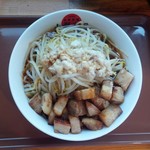 つけ麺 心心 - 男気中華肉盛り並950円ニンニク抜き／平成28年8月