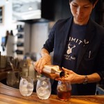 アンリミテッド コーヒー バー - 2016コーヒーカクテル大会6位の田中バリスタ