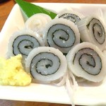 ほっぺのこめつぶ - 【’16.8】するめいか刺身