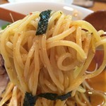 麺や 向日葵 - 炙りチャーシューのせ 冷やし辛味噌(850円)