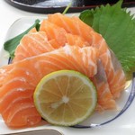 松原きっちん - サーモン刺身