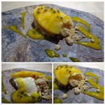 TTOAHISU - ◆チーズケーキ・マンゴ添え
      レアチーズケーキが滑らかでとても美味しい。マンゴも甘いですよ。