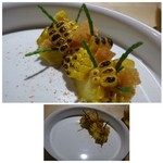 TTOAHISU - ◆トウモロコシのブランマンジェ・・トウモロコシは「肉醤」をかけながら焼いた「焼きトウモロコシ」と
      滑らかな味わいのブラマンジェ、2種類のお味を楽しめますが、どちらも美味しい