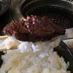 焼肉の吉田 - 肉盛り定食１７００円