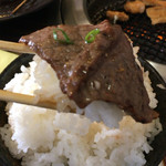 焼肉の吉田 - 肉盛り定食１７００円
